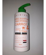 New original Purec Egyptian whitening  Carrot lotion 300ml. 14 days action 2pcs - $69.99