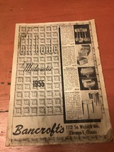 1955 Bancroft&#39;s Midwinter Catalog Mid-century toys kitchen gags vtg household  - £7.75 GBP