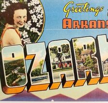 The Ozarks Arkansas Souvenir Folio Colortone 9 Prints Topographic PCBG5G - €25,73 EUR