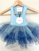I Love Plum Tutu Ballerina Dance Pageant Blue Girls 6-12 mos NEW - $18.65
