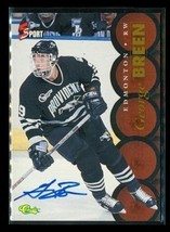 Vintage 1995 Classic 5 Sport Autograph Hockey Card George Breen Oilers A - £9.47 GBP