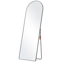 VEVOR Arched Full Length Mirror, 65&#39;&#39; x 22&#39;&#39;, Large Free Standing Leaning Hangin - $142.48