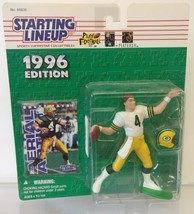 Starting Lineup 1996 Brett Favre Action Figure with Aerial Artist trading card. - £4.79 GBP