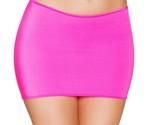 Hot Pink Mini Skirt Stretch Short Length Club Wear Dance Rave Costume SK105 - $18.80