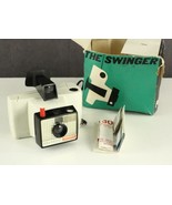VINTAGE Photography POLAROID Land Camera SWINGER Model 20 1960s MOD in Box - £22.82 GBP