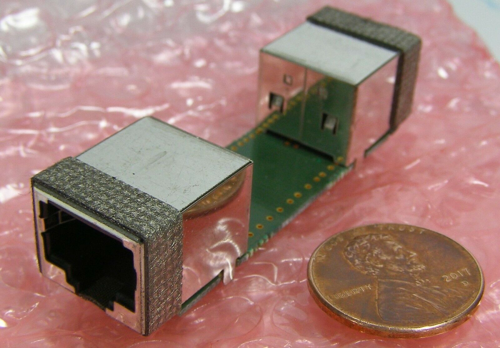 PKC Electronics Basra UI Back Panel LANB Ethernet Connector 0830.034063 - $7.99