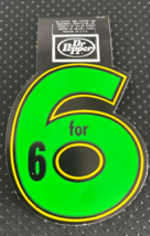Vintage Dr Pepper 1980s 6 for 6 Green Bottle Neck Ringer Hanger Soda Eph... - $14.00