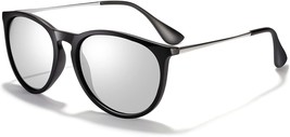 Round Mirrored Lens Sunglasses For Women - £20.19 GBP