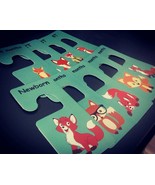 Baby clothes closet dividers. Foxes. Newborn - 4T. CHD000005 - €8,70 EUR