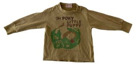 Vintage Little Golden Book The Poky Little Puppy Baby Shirt Tog A Longs 18M RARE - £44.86 GBP