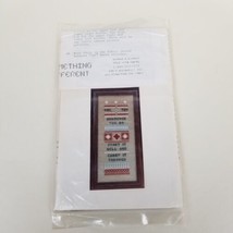 Cross Stitch Sampler Kits Whatever You Do Diane Evans Something Differen... - $13.85
