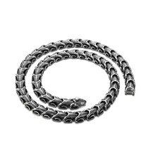 Punk Dragon Chain Animal Link Stainless Steel Men&#39;s Necklace Gothic Jewelry 45-6 - £56.91 GBP