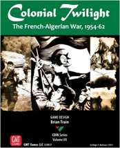GMT GAMES Colonial Twilight:The French-Alegerian War SEALED NEW - $901.99 MXN