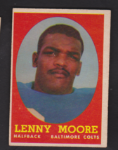 1958 Topps #10 Lenny Moore Colts NM- - £14.18 GBP