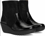 Fly London Women&#39;s Zip Up Ankle Boots Black - €133,53 EUR