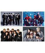 Set of 4 BTS Music Band Large HD Poster, 300GSM Thick Paper, Gloss Lamin... - £19.37 GBP