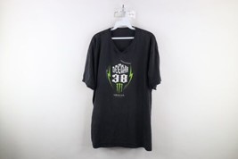 Monster Energy Drink Racing Mens XL Faded Haiden Deegan Motocross T-Shirt Black - £39.04 GBP