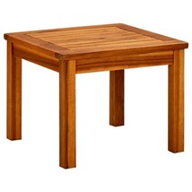 Wooden Garden Table Outdoor Solid Wood Patio Coffee Tables Sofa End Side Stand - £60.24 GBP+
