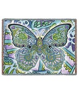 72x54 BLUE MORPHO BUTTERFLY Afghan Throw Blanket - $86.06 CAD