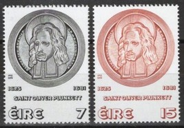 ZAYIX Ireland 380-381 MNH St. Oliver Plunkett Imogen Stuart 101822S40 - £1.21 GBP