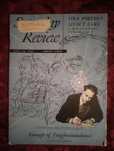 Saturday Review April 26 1952 Carol Reed Peter Viereck Fred Lounsberry - £6.84 GBP