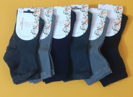 6 Pairs Of Short Women&#39;s Socks Warm Cotton Horus 300 Made In Italy - $261.52 MXN