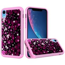 Design Tough Hybrid Case For I Phone Xr 6.1&quot; Vibrant Flowers - £6.12 GBP