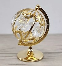 Mascot USA 24k Gold Plated Globe with Australian Crystals - £11.46 GBP