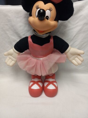Primary image for Disney Applause Vtg  Minnie Mouse 10"  Doll Vinyl and plush