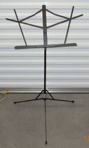 Proline GMS20BK Adjustable Folding Music Stand- Black- Compact- Travel - $29.65