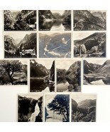 Norway Photographs Antique c1900-1920 Villages Lot Of 13 Carl Norman In ... - $59.99