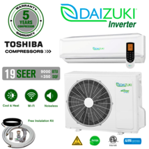 9000 BTU Air Conditioner Mini Split 19 SEER2 INVERTER Ductless Heat Pump... - $603.90