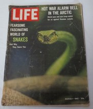 Life Magazine March 1 1963 Hot War Alarm Bell against Russian Rockets Gr... - £3.86 GBP