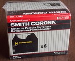 Smith Corona H67108 6 Pack H Series Correctable Film Ribbon Cassettes Bl... - $27.99