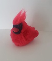K&amp;M International Plush Audubon Red Cardinal Real Bird Call Sound Works ... - £7.95 GBP