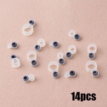 14Pcs Fishing Rod Wire Ring  Fishing Line Guide Ring Different Size 1-14 - £37.46 GBP