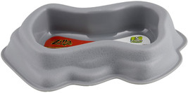 [Pack of 3] Zilla decor Durable Dish for Reptiles Grey Medium - 1 count - £24.06 GBP