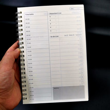Transparent Plastic Cover Time Management for To Do List, Appointments, Notes - £6.67 GBP