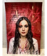 Cristina Scabbia Signed Autograph 8x12 Metallic Singer Lacuna Coil Blood... - £53.20 GBP