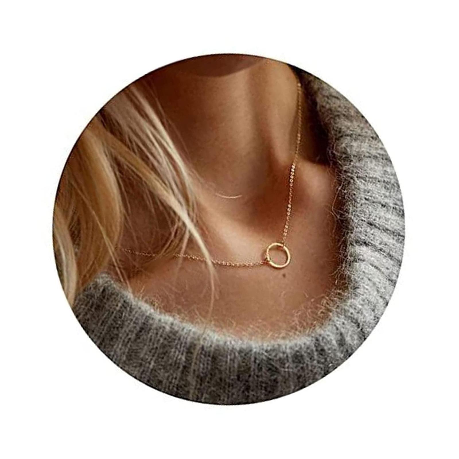 Minimalist Necklace Dainty Karma Chokers Necklace - $44.18