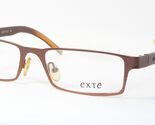 EXTE EX50 7C1 Brown RARE EYEGLASSES GLASSES TITANIUM FRAME 51-17-135mm I... - $193.02
