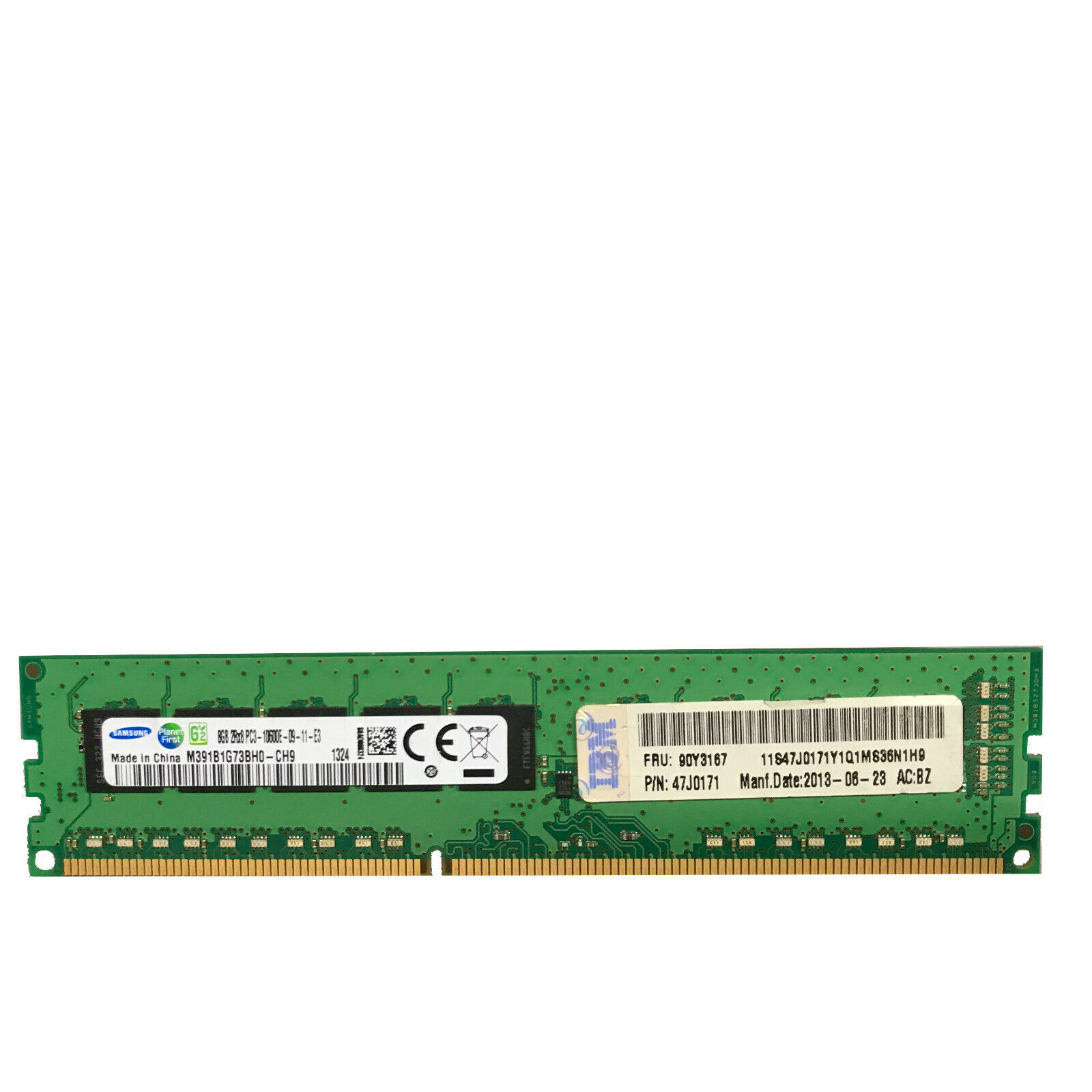 Samsung 32GB KIT (4 X 8GB) MEMORY FOR Lenovo ThinkServer TS130 1105 P/ N 57Y4138 - £118.77 GBP