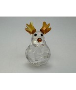 Swarovski Crystal Rocking Reindeer Christmas Figurine - $98.22 CAD