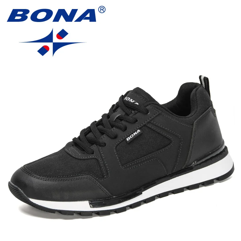 BONA 2024 New Designers Running Shoes  Shoes Men Comfortable Jogging Shoes Man   - £173.53 GBP