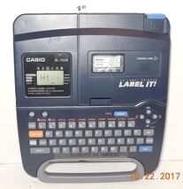 Casio Label Maker LABEL IT KL 750B - EZ Label Printer Thermal - $36.18