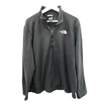 The North Face Black Pullover Fleece 1/4 zip mock collar Size Large - $24.75