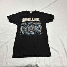 Tultex Candlebox  T-Shirt Black Short Sleeve Crew Neck Band Tour 2023 Small - £14.07 GBP