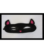 Little Girls Black Cat Mask Pink Nose &amp; Ears - $8.25 CAD