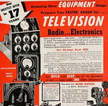 1949 DeForest DeVry Radio Television Jobs Advertisement Vintage Electron... - $19.99