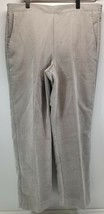 AP) Alfred Dunner Women Gray Corduroy Classic Fit Pants Petite 12P Proportioned - $19.79